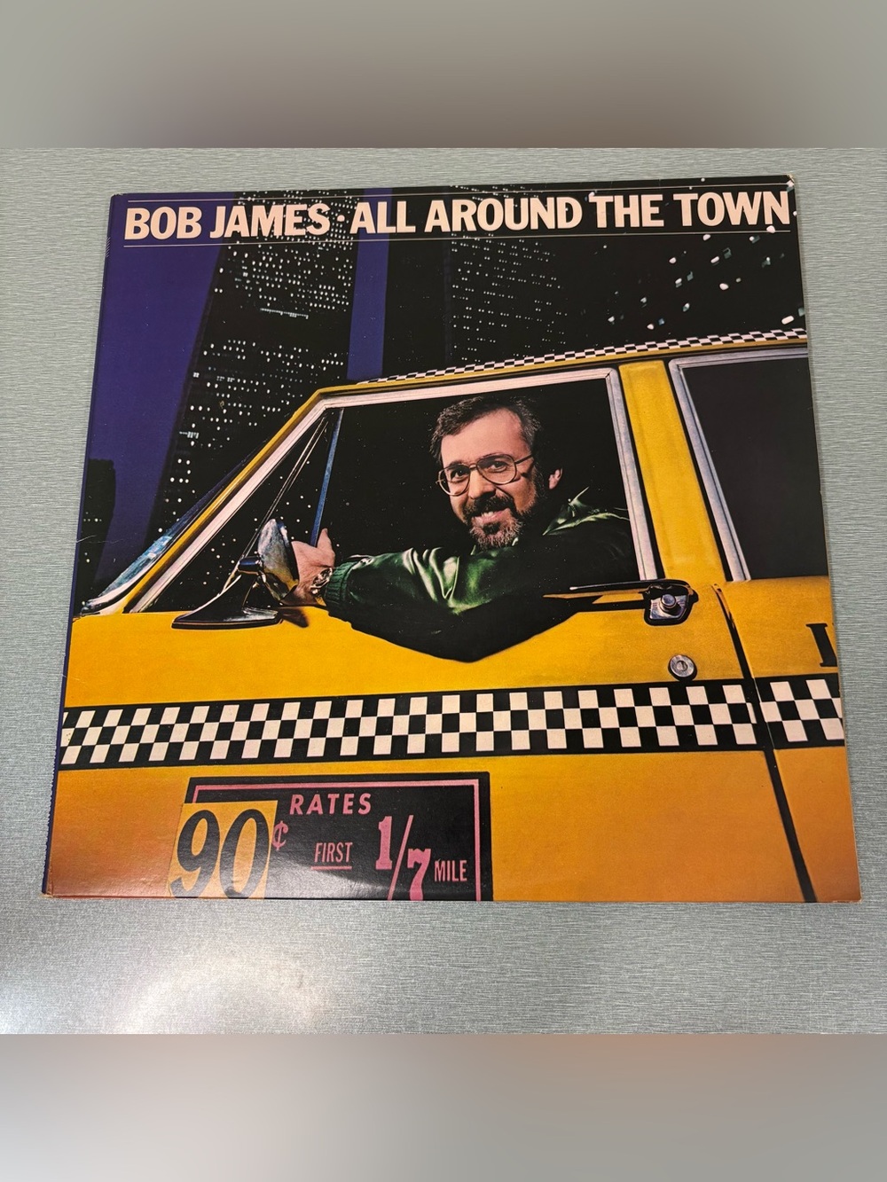 Bob James "All Around the Town" Vinyl Album - Yellow Taxi Cover